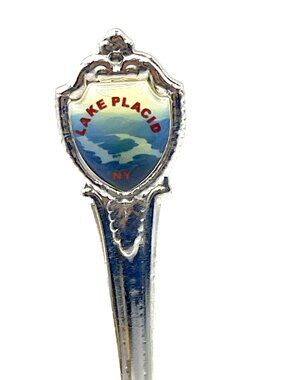 Vintage Lake Placid NY Souvenir Collector Spoon B15